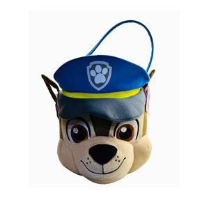 Paw Patrol - Chase Plush Basket (Jumbo) NWT